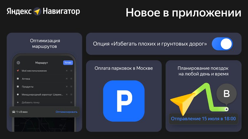 Яндекс Навигатор крупно обновился: полезные виджеты и прогнозирование поездок