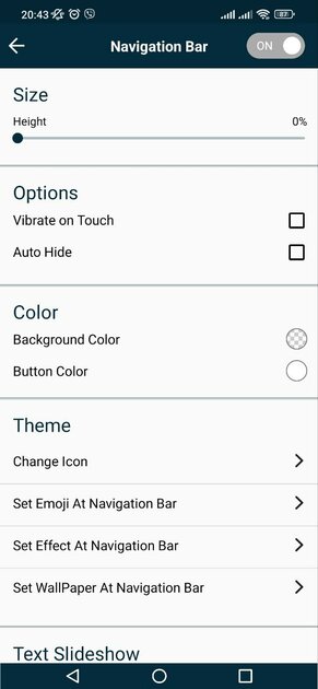 Анимация звука или свои иконки: как изменить значки навигационного бара Android — Custom Navigation Bar. 1