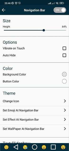 Анимация звука или свои иконки: как изменить значки навигационного бара Android — Custom Navigation Bar. 3