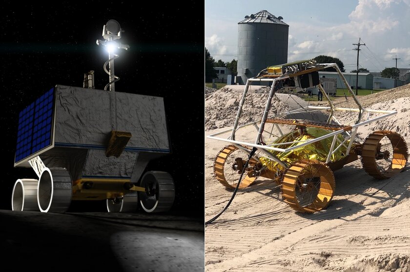 В NASA создают луноход-охотник: он будет искать лёд на дне кратеров