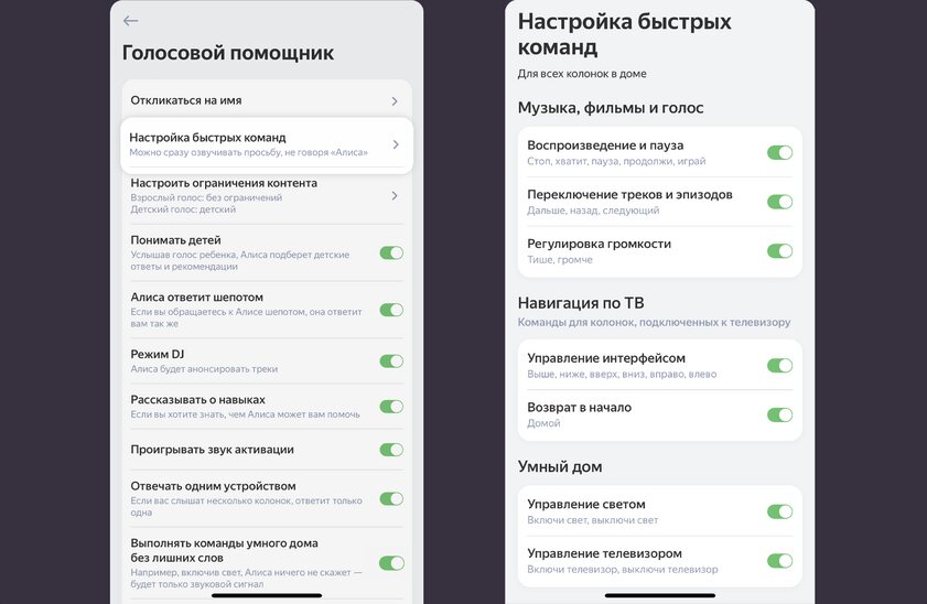 «Тише!» — Алиса научилась выполнять команды без обращения к ней, вот как настроить