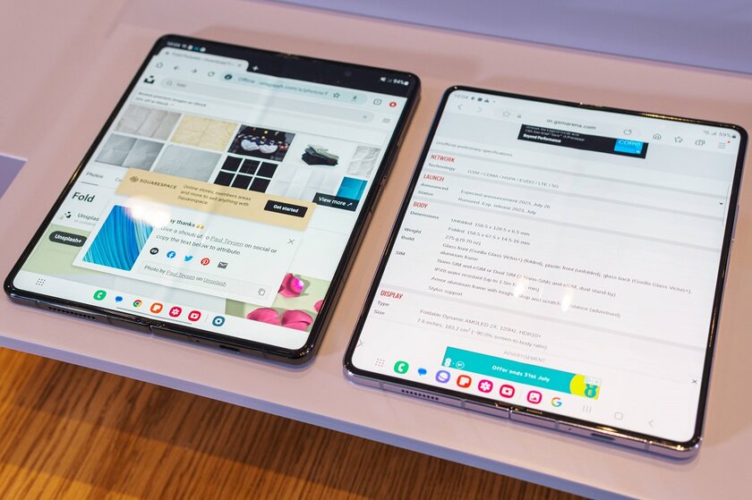 Это лучший складной Samsung: представлен Galaxy Z Fold 5, стал тоньше и мощнее