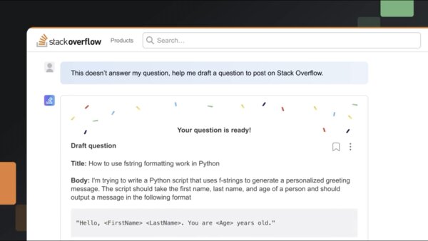 Stack Overflow внедряет чат-бота, интеграцию с IDE и компаньона для Slack