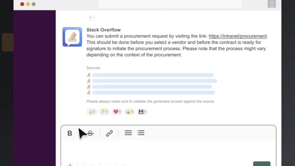 Stack Overflow внедряет чат-бота, интеграцию с IDE и компаньона для Slack