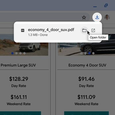Загрузки в Chrome переместились в другое место — как вернуть старую панель снизу