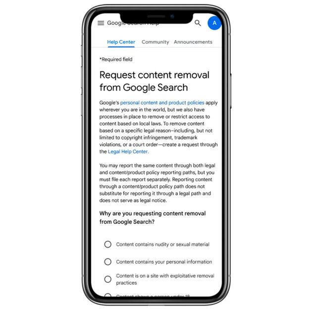 Google уведомит пользователя, если его информация появится в сети: эти данные можно удалить