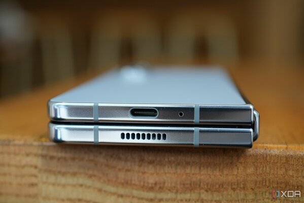 В чём удобны и неудобны складные смартфоны? Смотрим на примере эталонного (нет) Galaxy Z Fold 5 — Дизайн и аппаратное обеспечение. 6