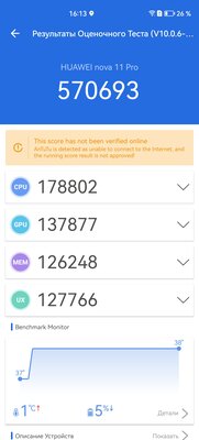 Это один из самых необычных смартфонов — присмотритесь. Обзор Huawei nova 11 Pro — Производительность. 1