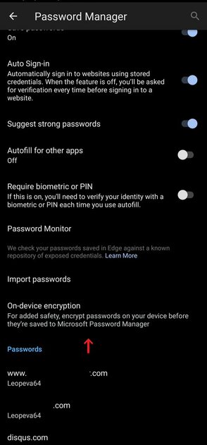 В Microsoft Edge для Android появятся автоматическая проверка каптчи и шифрование паролей