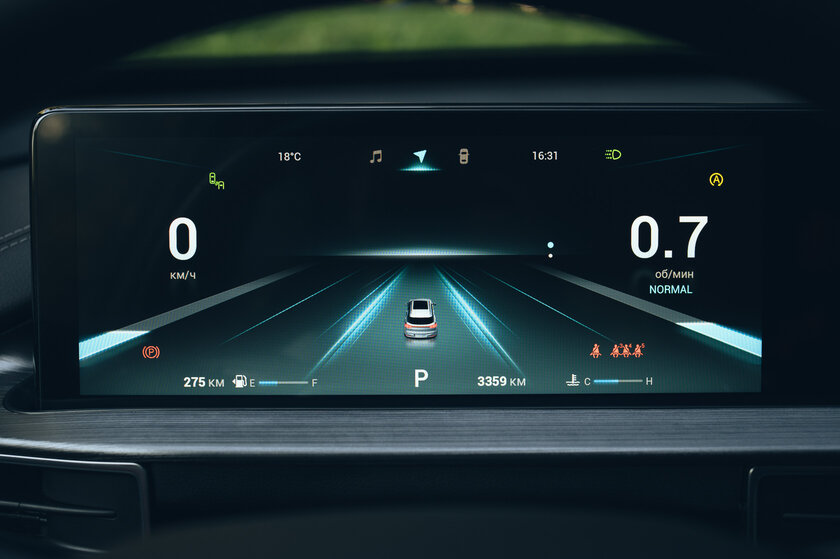 Теперь и с полным приводом! Обзор Chery Tiggo 7 Pro Max AWD — Программно-аппаратная часть. 2