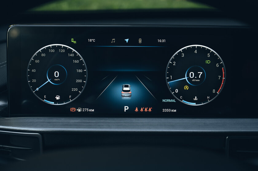 Теперь и с полным приводом! Обзор Chery Tiggo 7 Pro Max AWD — Программно-аппаратная часть. 3