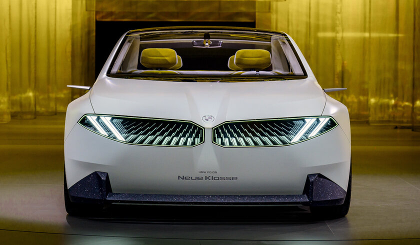Новый взгляд на BMW: компания представила электрический концепт-кар Neue Klasse