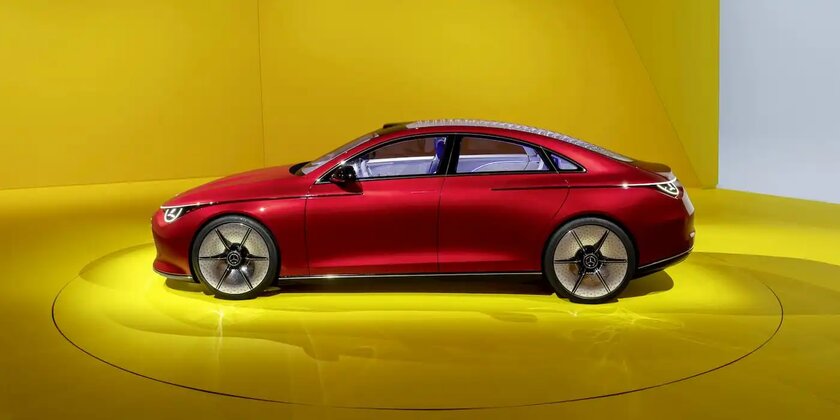 Представлен концепт электроавтомобиля Mercedes-Benz CLA: запас хода 750 км и расход 12 кВт‧ч энергии на 100 км пути