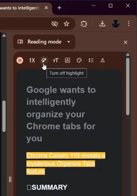 Теперь Google Chrome умеет читать вслух: разработчики тестируют функцию Read Aloud