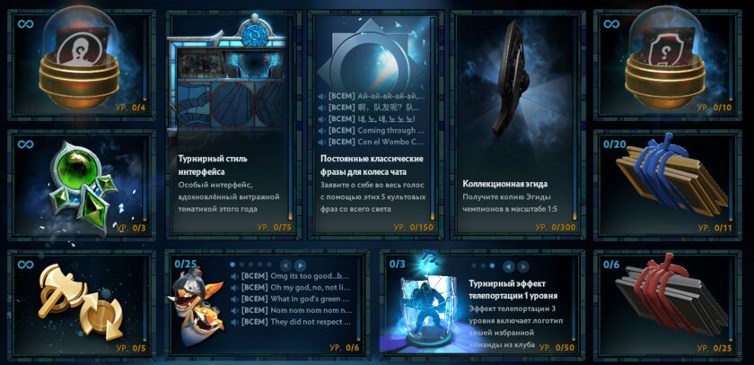 В Dota 2 вышел новый компендиум в честь The International 2023: в нём нет скинов и сокровищниц