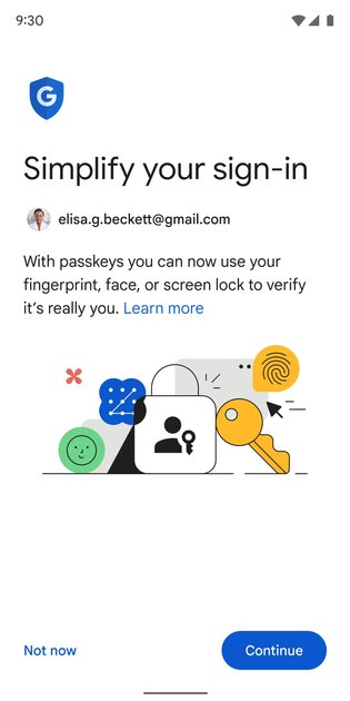 «Ключевой» момент: Google советует забыть пароли и включить авторизацию без них