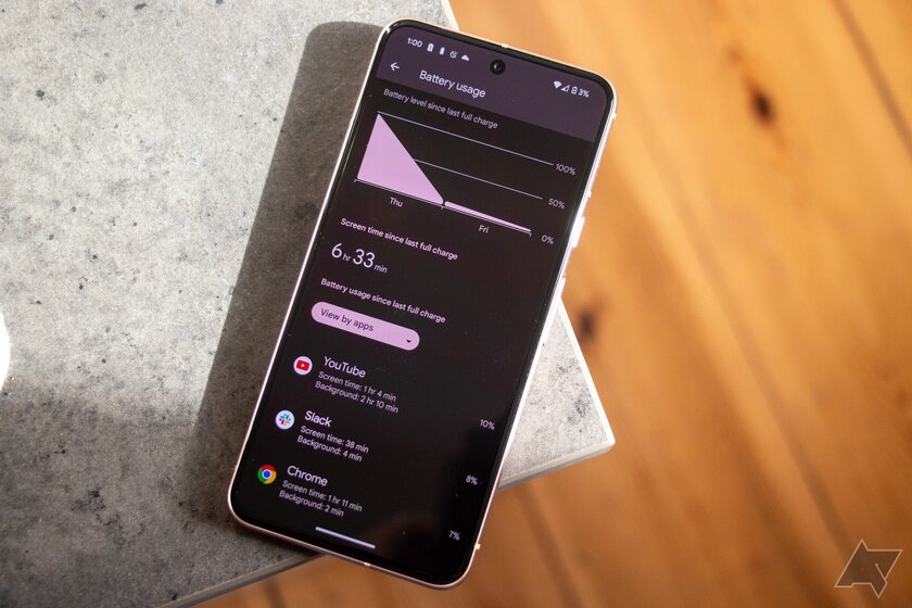 Обзор Pixel 8: получился настолько удачным, что конкурирует даже с китайцами — Автономность и зарядка. 1