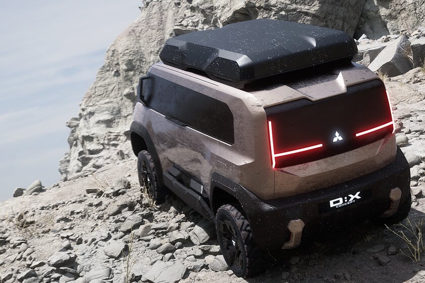 Mitsubishi показала D:X PHE: это концепт минивэна будущего