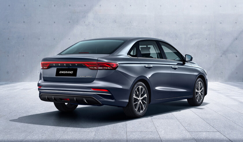 В России будут продавать стильный седан Geely Emgrand: его привезут прямиком из Китая