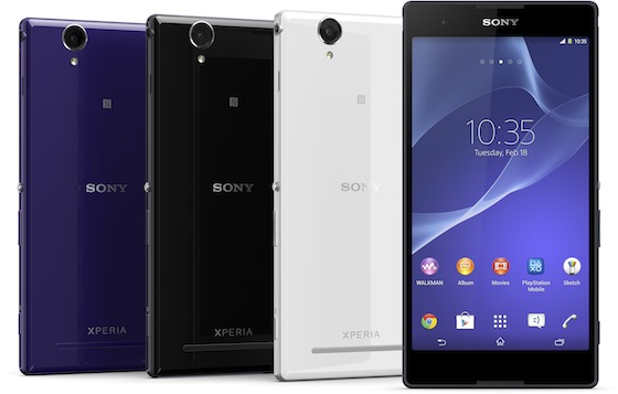 Sony Xperia T2 Ultra - доступный смартфоно-планшет