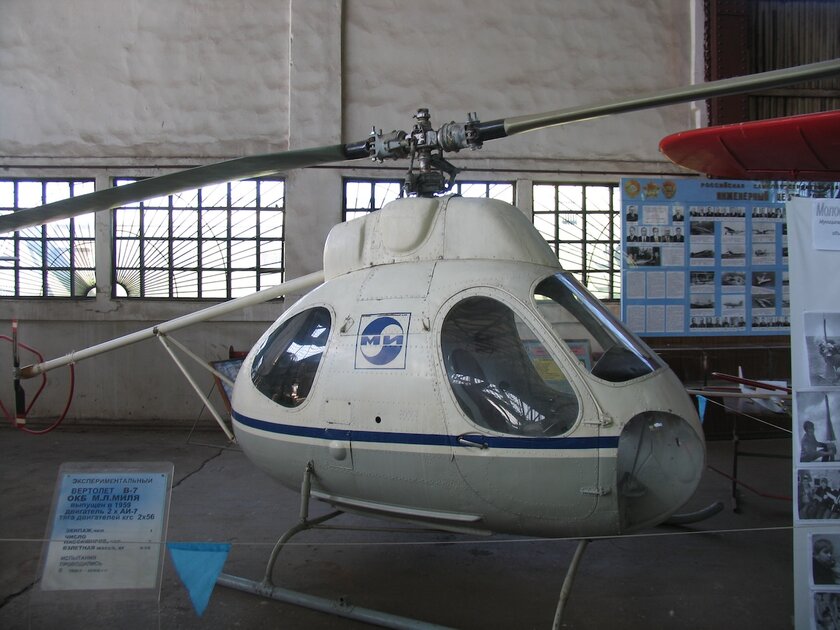В России и СССР делали очень странные вертолёты: вот топ-9, в которые не верится без фото — В-7. 1