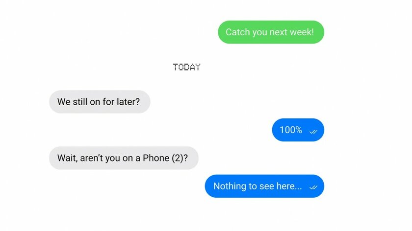 В Nothing Phone (2) появилась поддержка iMessage, но есть нюанс