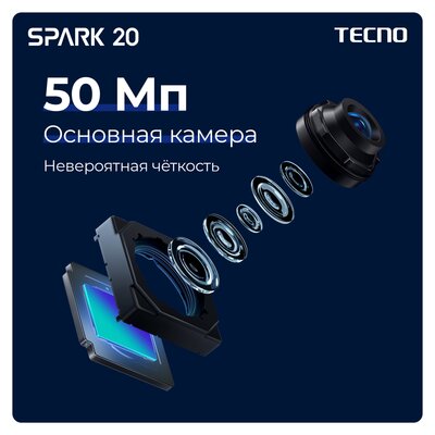 Серия смартфонов Tecno Spark 20 обновилась: проверенный временем процессор и модный «Dynamic Island»