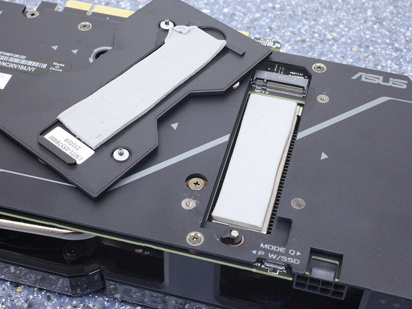Видеокарта со слотом для SSD. В этом есть практический смысл, обзор ASUS GeForce RTX 4060 Ti Dual — Дизайн корпуса. 11