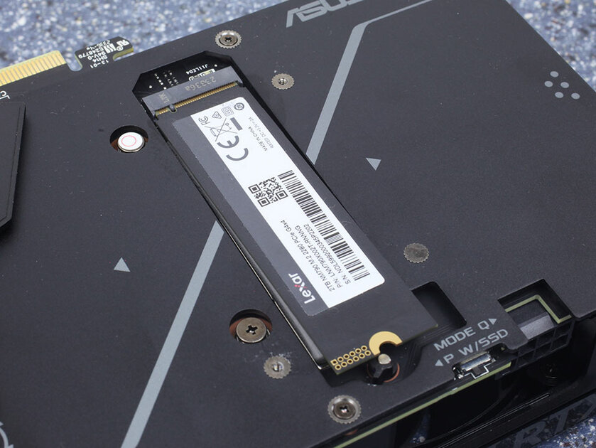 Видеокарта со слотом для SSD. В этом есть практический смысл, обзор ASUS GeForce RTX 4060 Ti Dual — Дизайн корпуса. 12