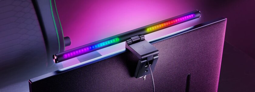 Эта лампа Razer добавляет монитору подсветку как в дорогущих телевизорах: она синхронизируется с контентом
