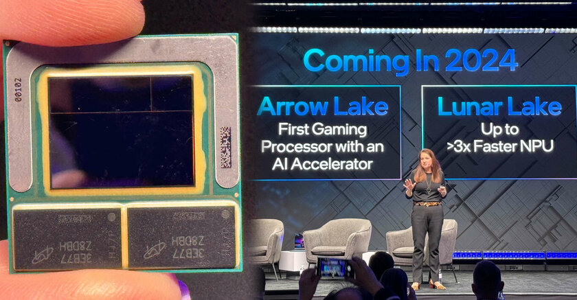 Intel показала процессор Lunar Lake со встроенной оперативной памятью: так делает Apple