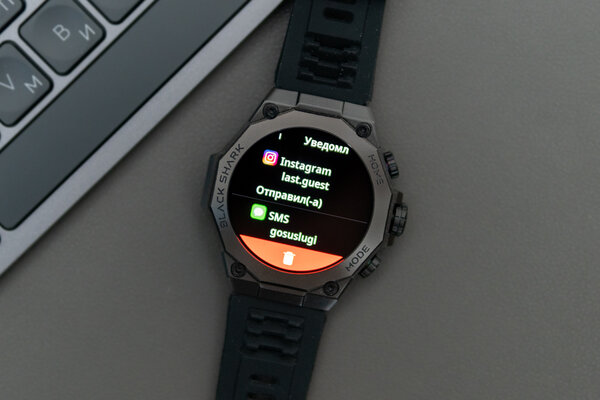 Геймерские часы Xiaomi со встроенным ChatGPT. Это дешёвый кошмар — обзор Black Shark S1 Pro — В использовании. 7