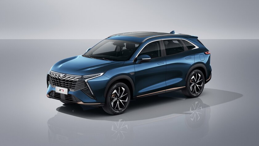 В России стартовали продажи кроссовера Kaiyi X7 Kunlun: его собирают на заводе Автотор в Калининграде
