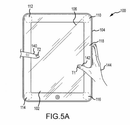 Apple патентует технологию сенсора чувствительного к давлению