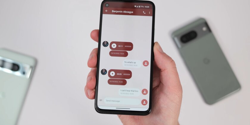Обзор Android-прошивки LineageOS 21: вдохните вторую жизнь в старый смартфон — Улучшенные приложения «Контакты», «Сообщения» и «Телефон». 2