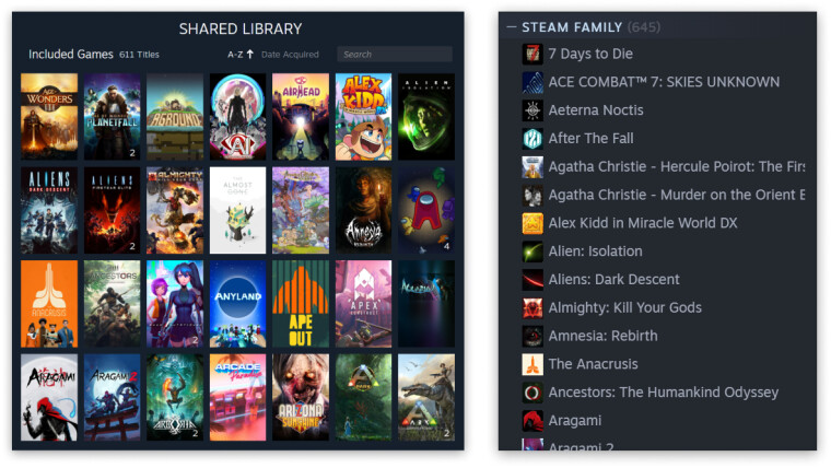 Valve представила семейные группы Steam Families: делиться играми стало намного проще