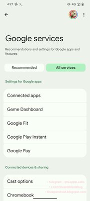 Google тестирует редизайн страницы настроек Google Play