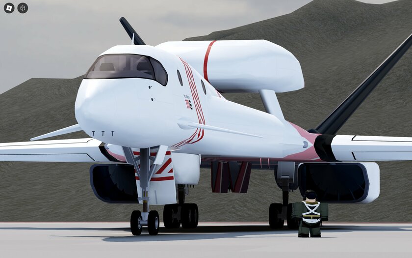Геймер создал невероятно реалистичный самолёт в Roblox