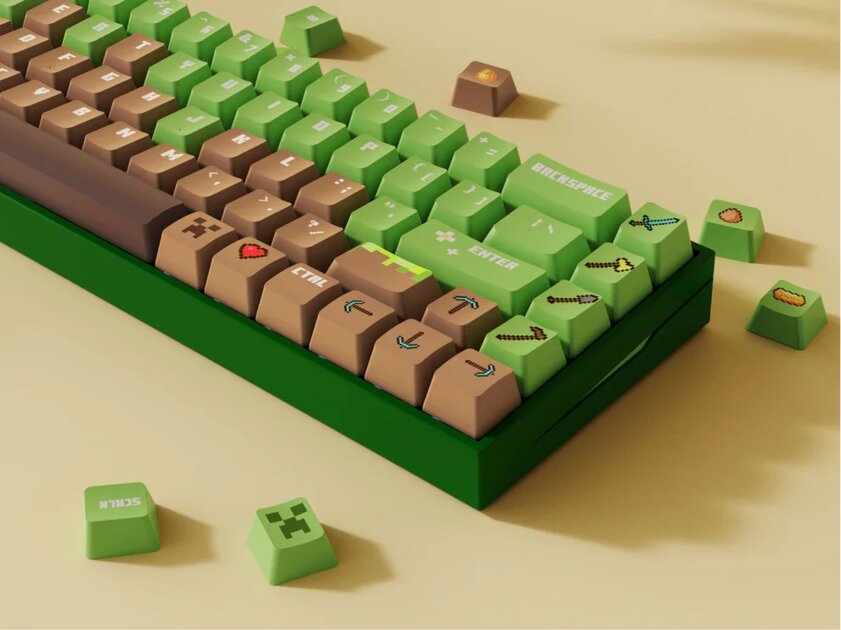 Найдена идеальная клавиатура для фанатов кубической игры