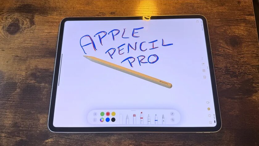 Не поверите, но у Apple получилось недорого (!) и хорошо. Обзор Pencil Pro с функцией сжатия — Отзыв. 1