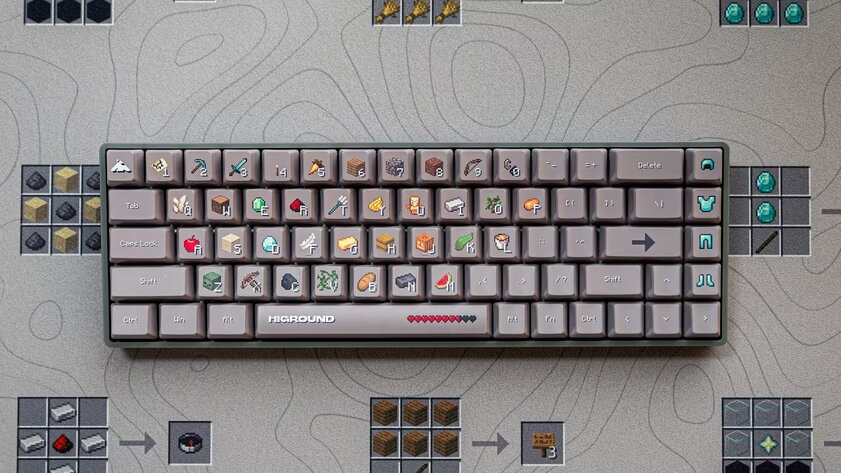 Мечта любого кубоноида: представлена серия стильных клавиатур по мотивам популярной игры