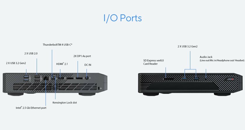 ASUS представила NUC 14 Performance: с RTX 4070 и Core Ultra 9 185H