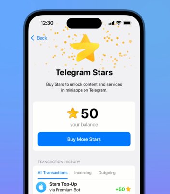 Telegram запустил виртуальную валюту для оплаты контента внутри мессенджера