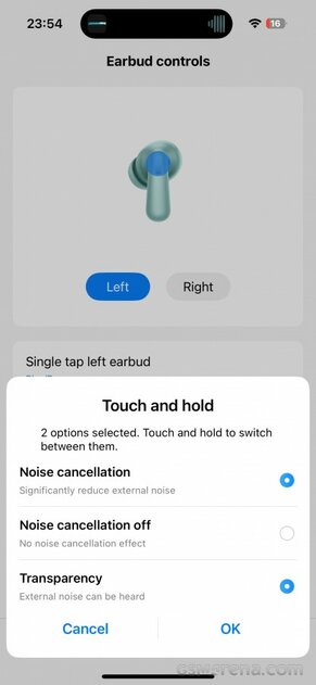 Доступные наушники с продвинутым шумоподавлением: обзор OnePlus Nord Buds 3 Pro — Софт и жесты. 9