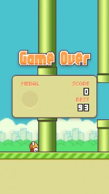 Мини обзор Flappy Bird