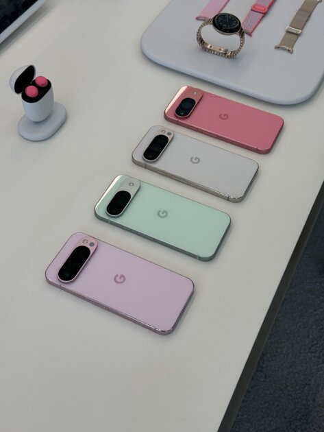 Посмотрите на цвета Pixel 9 😍