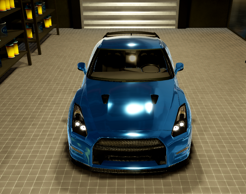 Геймер смастерил модель Nissan GT-R в Roblox — лучше, чем во многих гонках