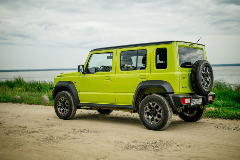 Легенда становится практичной. Обзор пятидверного Suzuki Jimny (2023) — Знакомство. 1