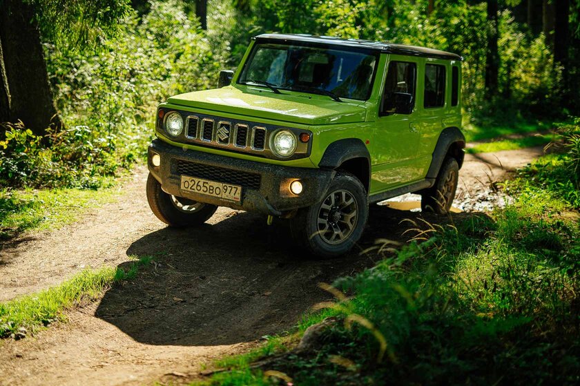 Легенда становится практичной. Обзор пятидверного Suzuki Jimny (2023) — В путь. 3