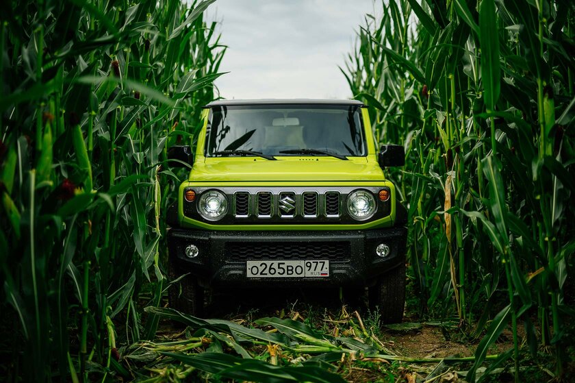 Легенда становится практичной. Обзор пятидверного Suzuki Jimny (2023) — В путь. 4